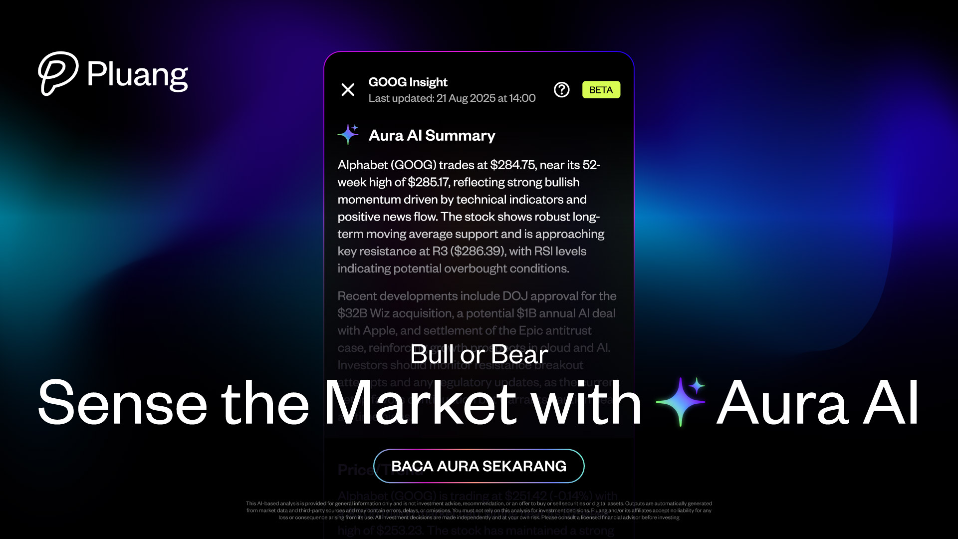 Kenali ‘Aura AI’, Fitur Berbasis AI dari Pluang